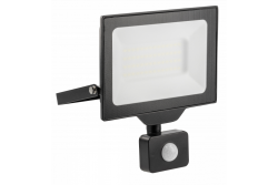 G-TECH LED reflektor s pohybovým senzorem, 50W, 5000lm, AC220-240V, 50/60 Hz, PF>0,9, RA>80, IP65, 120°, 4000K, černý 1208959178