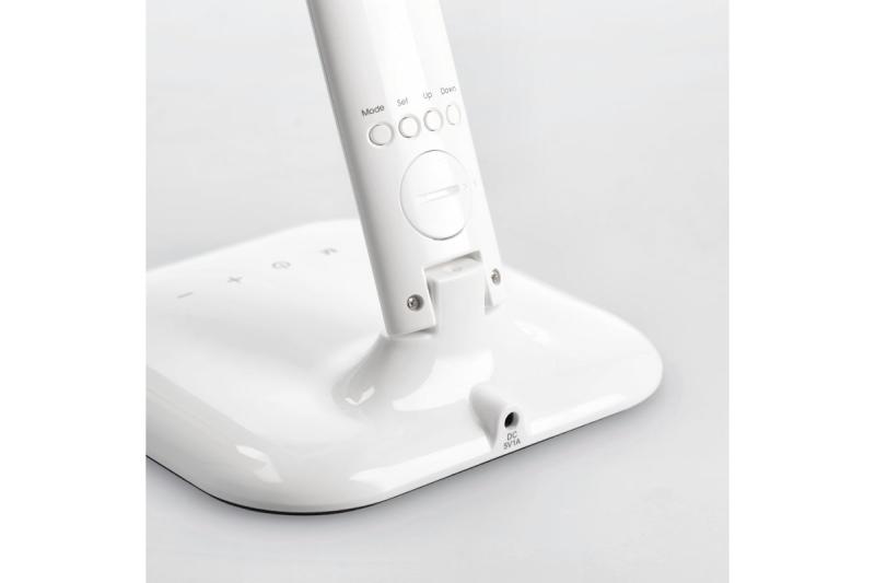 Decorativní stolní lampa GALACTIC LED 5W 240lm AC220-240V 50/60Hz měnitelné barvy (3000K 4000K 6000K) kalendář alarm teploměr bílý kryt. 1208962484