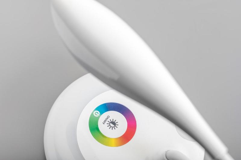 Decor Stolní Lampa GALACTIC LED 5W 240lm 5V DC 4000K RGB základna USB nabíjení bílý korpus 1208962485