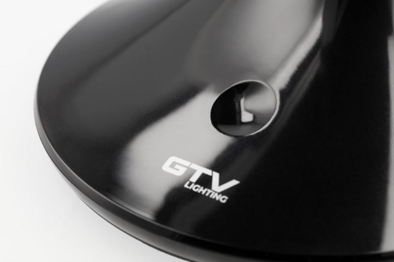 Decor Stolní lampa Halley 8 W 500 lm.AC220-240V 4000K PF>0,5 3-krokové stmívání PF>0,5 RA>80 černá 1208962489