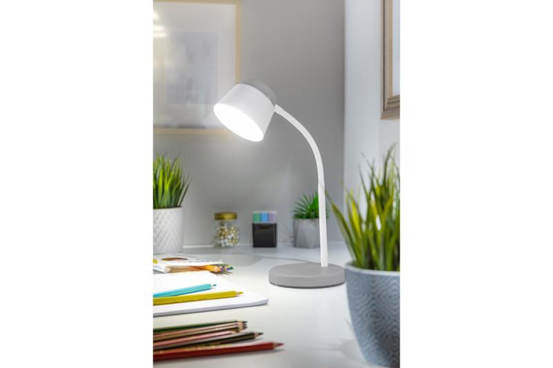 Dekor Stolní lampa Helin 6W 350lm AC220-240V 3-CCT PF> 0,5 RA>80 Šedá 1208962491