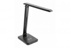 Decor IZUKA LED stolní lampa 6W 400lm AC220-240V 50/60Hz CCT indukční nabíječka černá. 1208962497