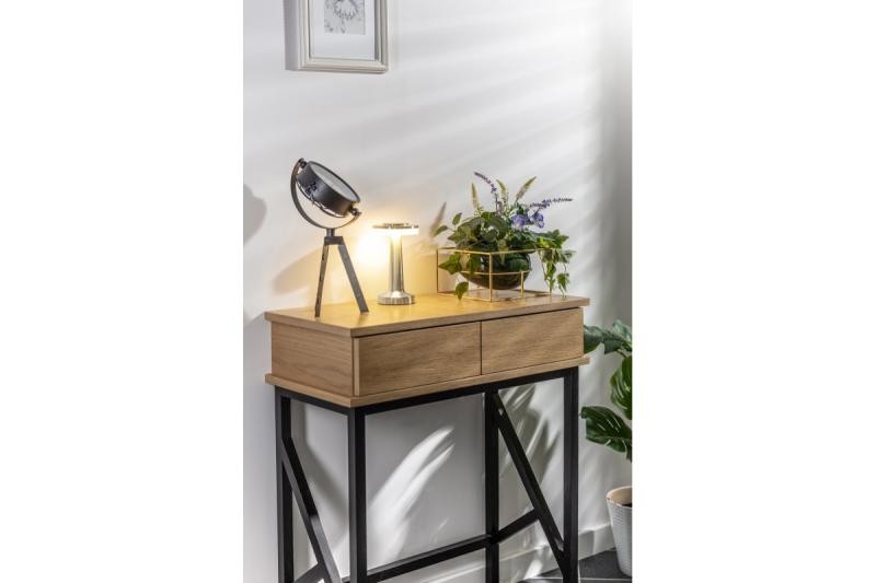 Décor Monum Stolní Lampa 3W 200lm DC 5V 1A 3000 K 3 kusy Stmívatelná baterie 1800 mAh inox 1208962503