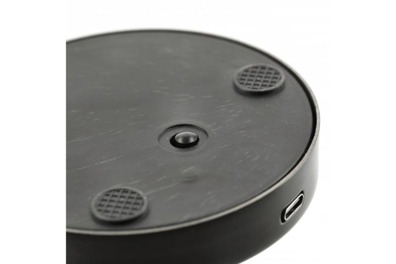 Decor Stolní Lampa Monum 3W 200lm DC 5V 1A 3000 K 3 stupně. Stmívání s baterií 1800 mAh, černá. 1208962504