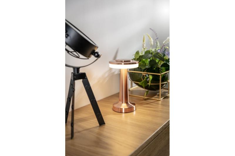 Dekor Monum stolní lampa 3W 200lm DC 5V 1A 3000 K 3 kusy Stmívání baterie 1800 mAh měď. 1208962506