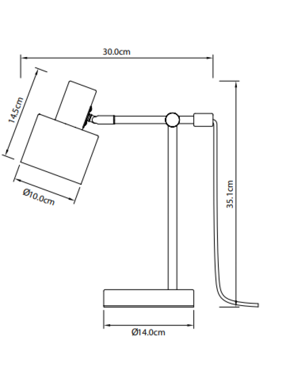 Dekor Stolní Lampa SELVIA II 6072 max. 250V 50/60Hz 1*E14 max. 25 W prům. 10 cm IP20 zlato/černá 1208962516