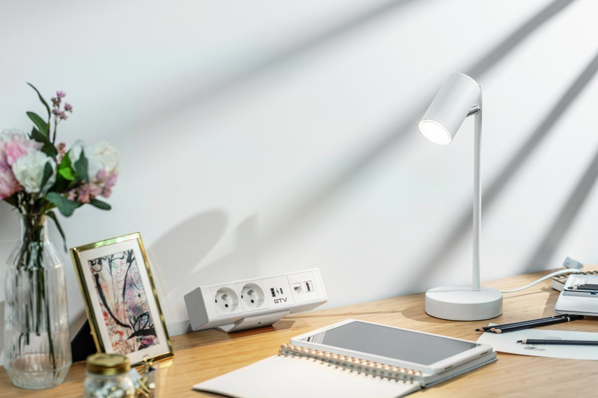 Dekor Stolní Lampa VENETO IP20 max. 20W 1 x GU10 bílá 1208962520
