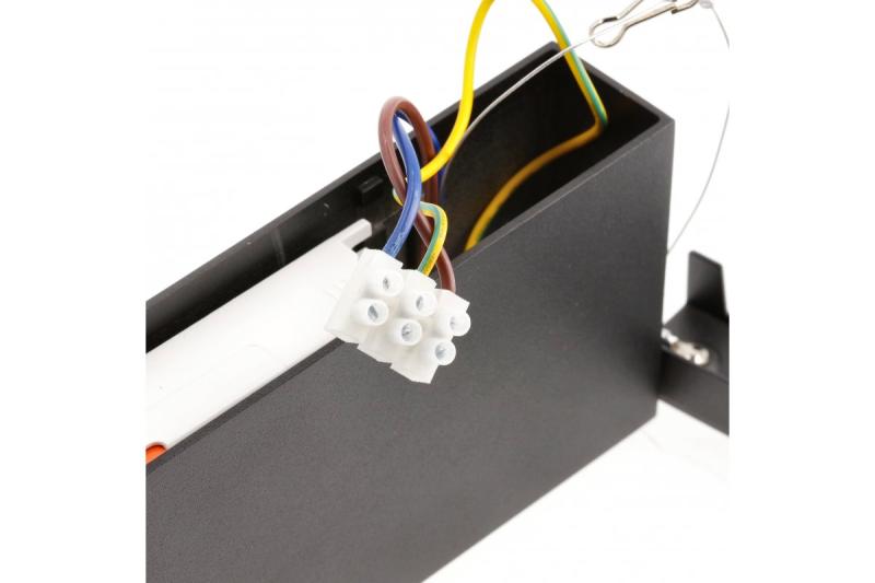 Dekorativní LED svítidlo ARTEMIDA 15W 1420lm AC220-240V 50/60 Hz PF>0,9 Ra≥80 IP20 IK08 4000K 38° obdélníkové černé. 1208962640