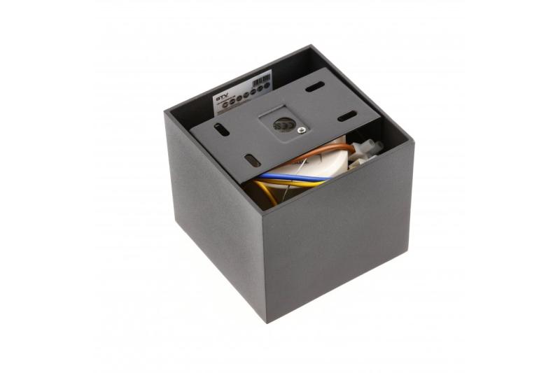 Deco LED svítidlo ARTEMIDA 20W 1920lm AC220-240V 50/60 Hz PF>0,9 Ra≥80 IP20 IK08 4000K 38° čtvercové černé. 1208962642