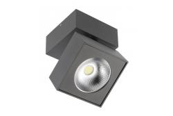 Dekorativní svítidlo LED BIANCO 15W 1500lm AC220-240V 50/60 Hz PF> 0,5 Ra≥80 IP20 IK06. 36° 4000K čtvercové černé. 1208962666