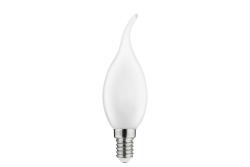 LED světlo, POLOPRŮHLEDNÝ FILAMENT, C35L, 4000K, E14, 4W, 420lm, AC220-240V/50-60Hz, RA>80, 360° 1208962692