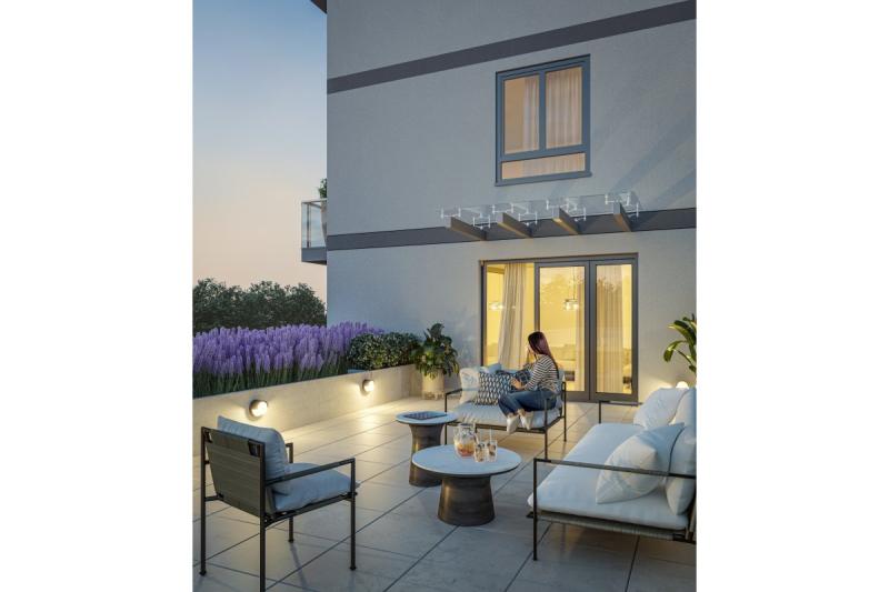 Dekorativní fasádní svítidlo CANTI LED 12W 1000lm AC220-240V 50 / 60Hz IP65 4000K 1208962698