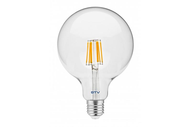 LED světlo, FILAMENT, G125, 4000K, E27, 8W, 800lm, AC220-240V/ 50-60Hz, RA>80, 360° 1208962765