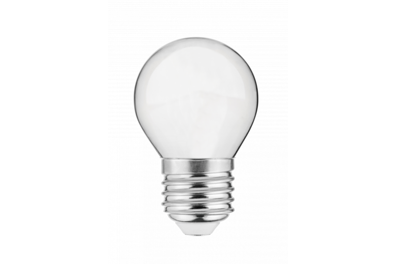 LED světlo, POLOPRŮHLEDNÝ FILAMENT, G45, 4000K, E27, 2W, 220lm, AC220-240V/50-60Hz, RA>80, 360° 1208962773
