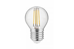 LED světelný zdroj FILAMENT, 3000 K, G45, E27, 4 W, AC 220–240 V/50–60 Hz, RA > 80, 360°, 400 lm, PF > 0,5, 35 mA 1208962776