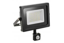 LED reflektor iNEXT s pohybovým senzorem 30 W 2400 lm, PF > 0,9, RA > 80, IP65, 120°, 6400 K, černé tělo 1208962860