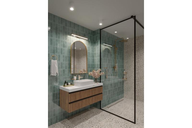 Dekorativní LED svítidlo Catania 400mm 8W AC220-240V 50/60Hz 4000K IP44 RA >80 640lm Chrom 1208962883