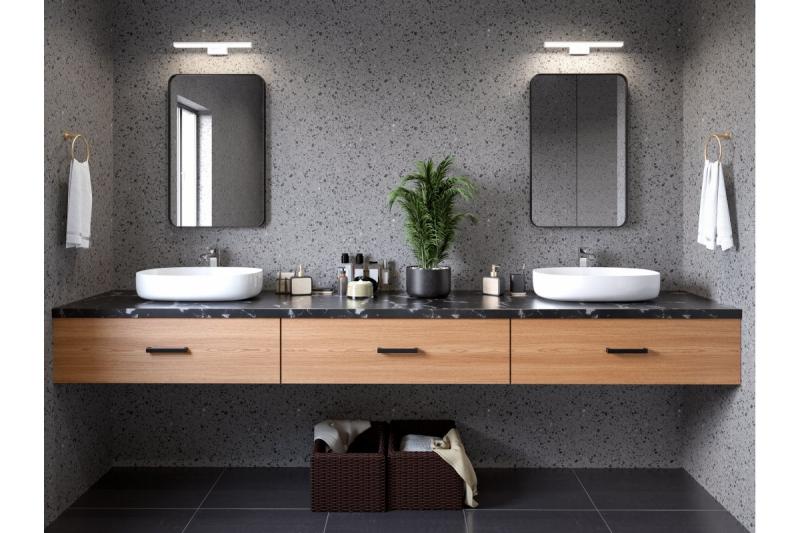 Dekorativní LED svítidlo Catania 600mm 12W AC220-240V 50/60Hz 4000K IP44 RA >80 960lm Chrom. 1208962886