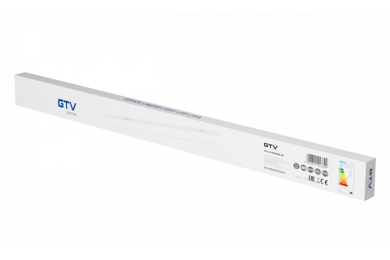 Dekorativní LED závěsné svítidlo LIVIA 40W 3600lm AC220-240V 50-60Hz 100° RA>80 IP20 AL/PC 4000K 120cm černá. 1208962913