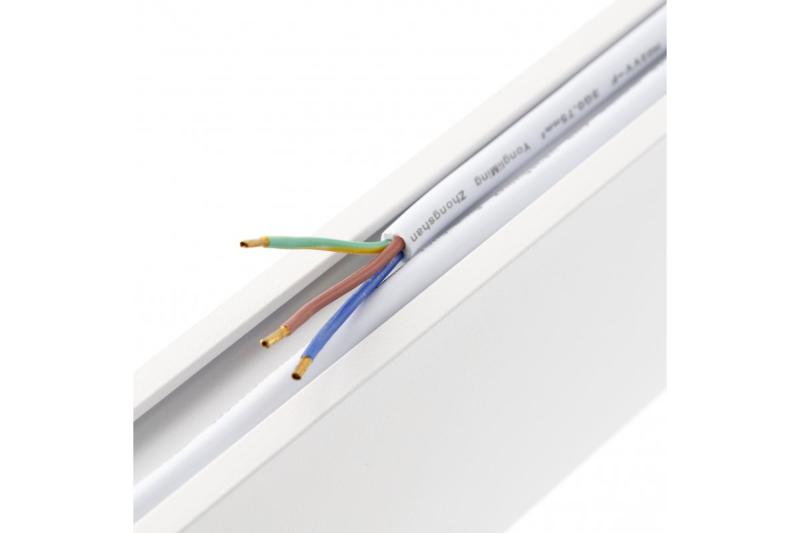 LED dekorativní závěsné svítidlo LIVIA 40W 3600lm AC220-240V 50-60Hz 100° RA>80 IP20 AL/PC 4000K 120cm bílé. 1208962914