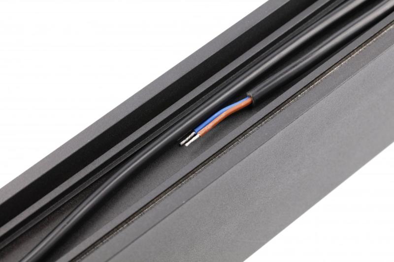 Dekorativní LED lineární svítidlo LUNA-A 40W 3200lm AC220-240V 50-60Hz 100° RA>80 PF>0,9 AL/PC 4000K 120cm černá. 1208962939