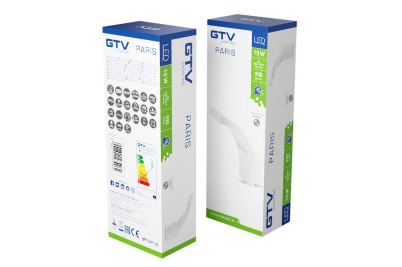 Decor PARIS LED lampa 10W 900lm IP54 AC220-240V 50/60Hz 140° 4000K bílá. 1208963097