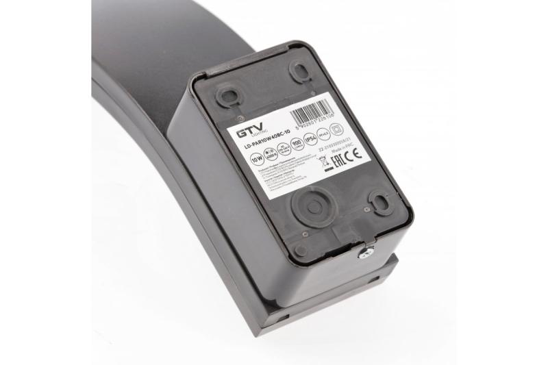 Dekor PARIS LED-lampa 10W 900lm IP54 AC220-240V 50/60Hz 140° 4000K šedá 1208963098