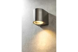 Decorativní nástěnné svítidlo s jednosměrným provozem TIAGO GU10 MAX. 35W IP54 AC220-240V 50/60Hz nerezová ocel. 1208963203