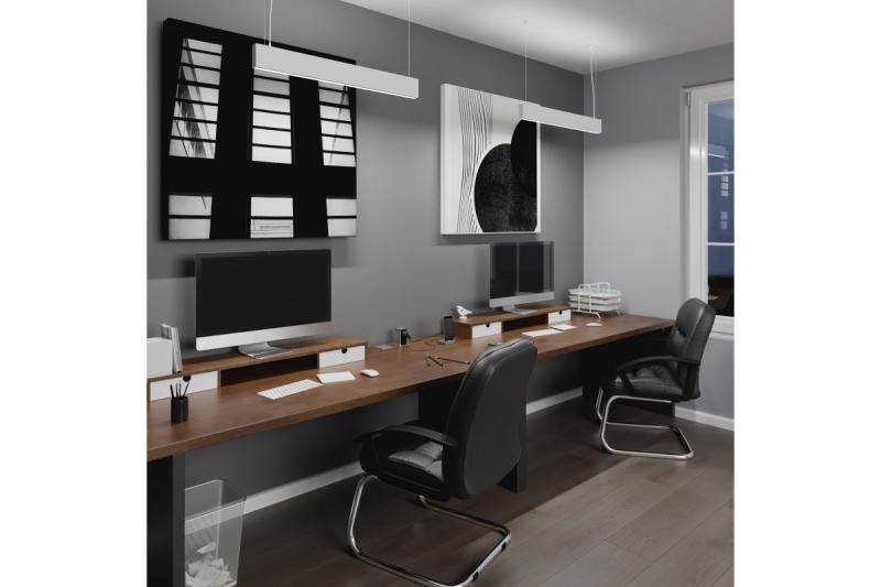 Decor LED závěsné svítidlo VILANA 42W (30W+12W) 4000K RA>80 220-240VAC 48/120° UGR<19 120cm bílé. 1208963236