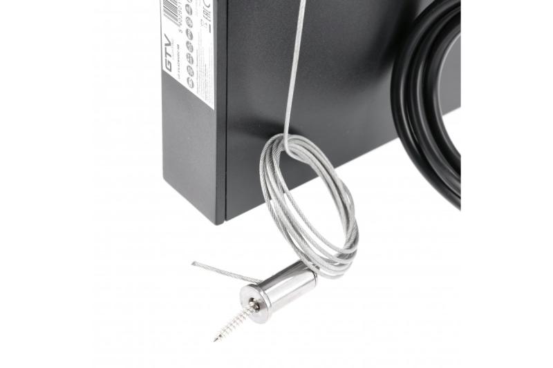 LED dekorativní závěsné svítidlo VILANA 42W (30W+12W) 4000K RA>80 220-240VAC 48/120° UGR<19 120 cm černá. 1208963237