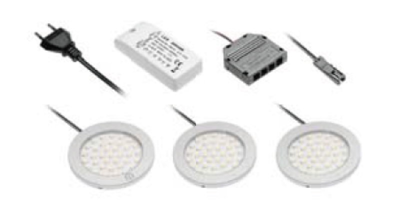 Decor cucina Kuchyňské osvětlení se 3 světly s vypínačem osvětlení teplá bílá 1208963267