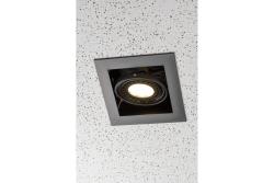 Decor PIREO stropní svítidlo vestavné JEDNODUCHÉ černá/černá 1208963774