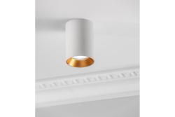 Decor Stropní svítidlo AERO II hliník 70x100mm IP20 max. 20W kulaté bílé. 1208963810