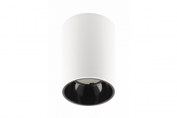 Decor Stropní svítidlo ARIES PC 73x105mm IP20 max 20W kulaté bílé/černé. 1208963818