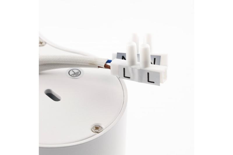 Deco stropní svítidlo AVEIRO DUO hliník 160x80x85mm IP20 max 20W*2 kulaté bílé. 1208963827