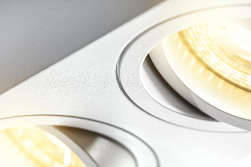 Dekor Stropní svítidlo AVEIRO DUO BIS hliník 160x80x90mm IP20 max 20W*2 čtvercové bílé. 1208963833