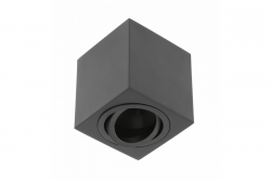Dekor Stropní svítidlo AVEIRO BIS hliník 80x80x90mm IP20 max 20W čtvercový černý. 1208963836