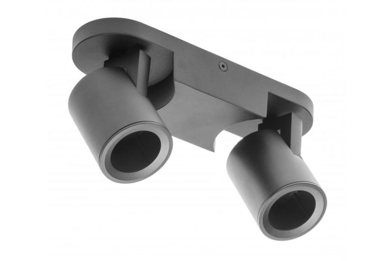 Dekor Stropní svítidlo BLINK AC220-240V 50/60 Hz GU10 max. 20W*2 IP20 dvojité černé 1208963842