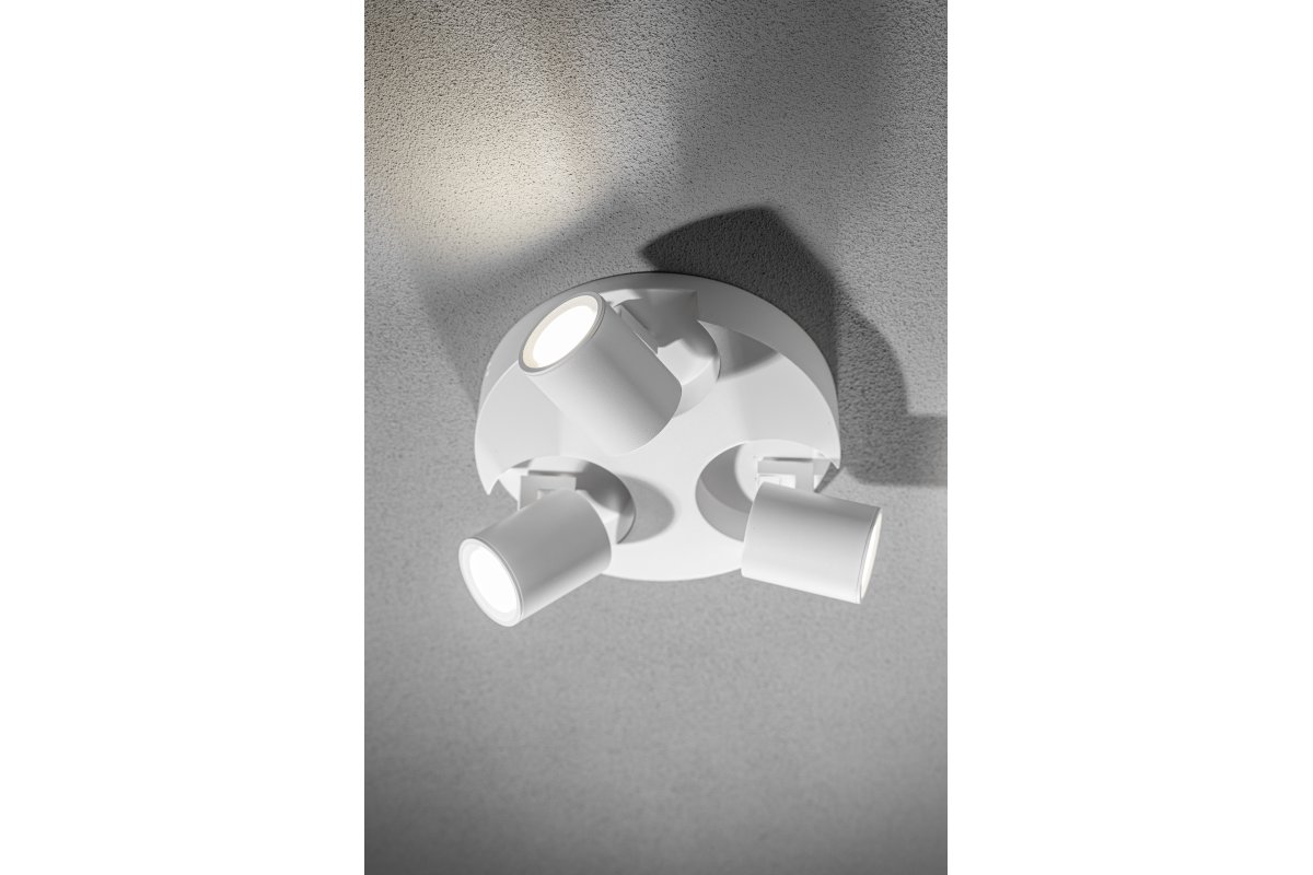 Decor Stropní svítidlo BLINK AC220-240V 50/60 Hz GU10 max. 20W*3 IP20 trojité bílé 1208963845