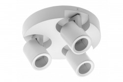 Decor Stropní svítidlo BLINK AC220-240V 50/60 Hz GU10 max. 20W*3 IP20 trojité bílé 1208963845