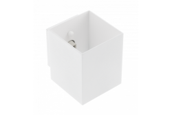 Dekorativní nástěnné svítidlo CAMPIONE hliník G9 IP20 max. 40W IP20 čtvercové bílé. 1208963850