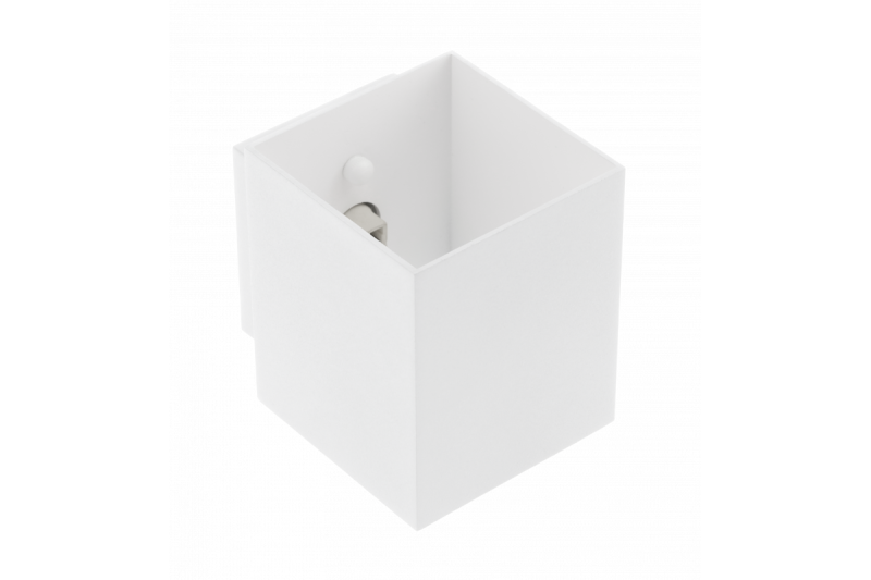 Dekorativní nástěnné svítidlo CAMPIONE hliník G9 IP20 max. 40W IP20 čtvercové bílé. 1208963850