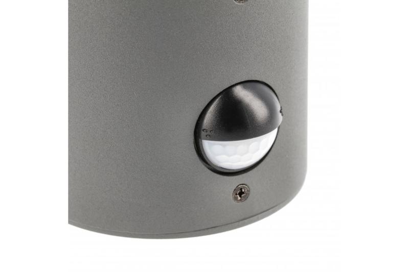 Zahradní svítidlo CORTA-AU PIR E27 MAX.25W IP44 AC220-240V 50-60Hz nástěnná lampa horní grafit. 1208963858