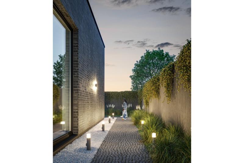 Decor Zahradní svítidlo CORTA-P 40 E27 MAX.25W IP44 AC220-240V 50-60Hz sloup antracit. 1208963860