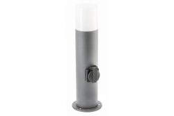 Deco CORTA-P 40 zahradní lampa E27 MAX.25W IP44 AC220-240V 50-60Hz zásuvka max. 3000W sloup grafit. 1208963861