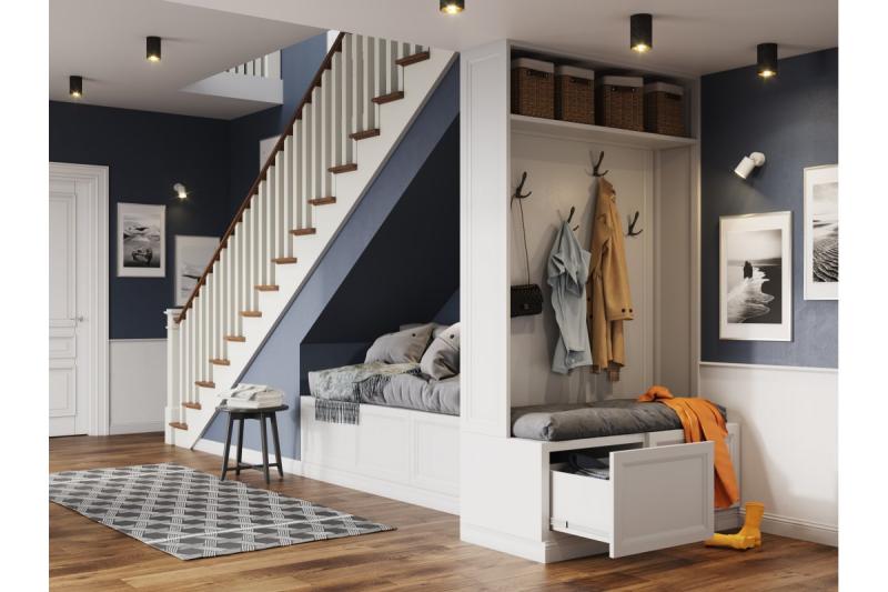 Dekorativní stropní svítidlo FARGO MINI hliníkové 56x150mm IP20 max 20W kulaté bílé. 1208963879