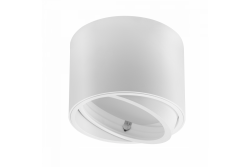 Decor ISUMI stropní svítidlo s nastavitelným úhlem hliník 130x100 IP20 ES111 GU10 kulaté bílé. 1208963895