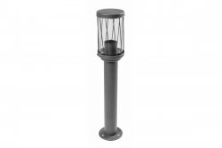 Dekorativní zahradní lampa KERTA-P 50 E27 MAX.12W IP44 AC220-240V 50-60Hz sloupek grafit 1208963907