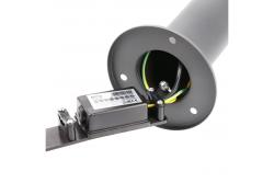 Dekorativní zahradní lampa KERTA-P 50 E27 MAX.12W IP44 AC220-240V 50-60Hz sloupek grafit 1208963907