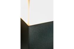 Decorativní zahradní svítidlo LARGO-AU E27 MAX.15W IP44 AC220-240V 50-60Hz nástěnná lampa s rovným vrškem v grafitové barvě. 1208963916
